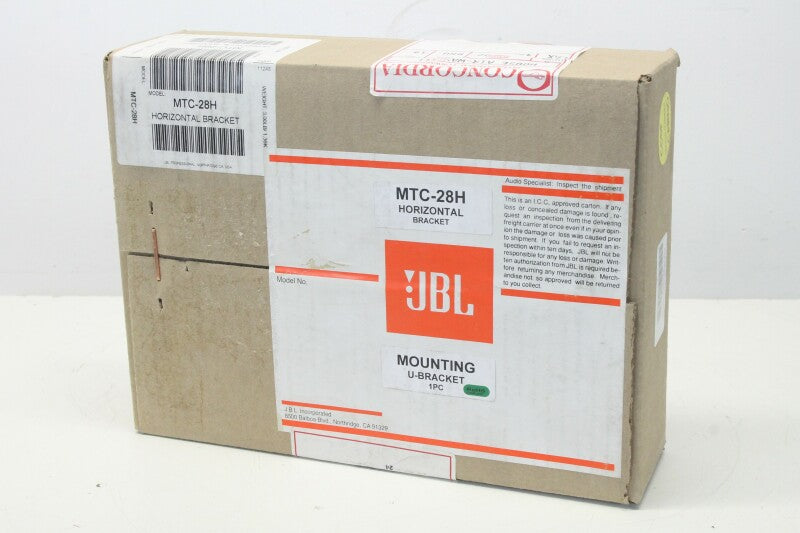 JBL MTC-28H Horizontal Bracket - Mounting U-Bracket
