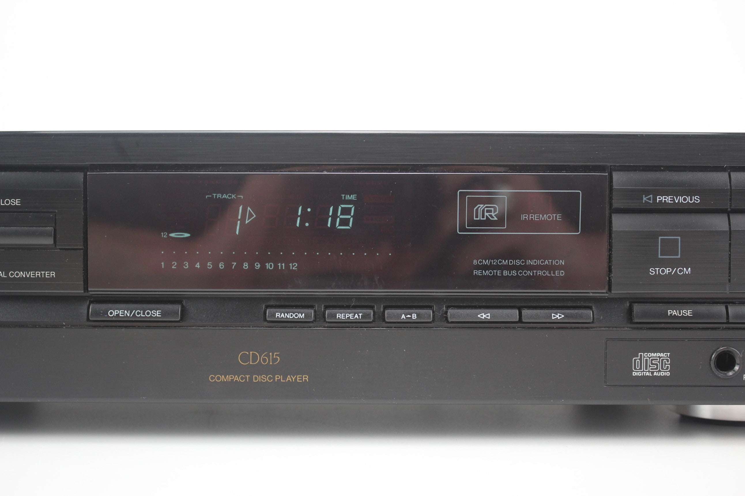 Philips CD615  Compact Disc - Working read description