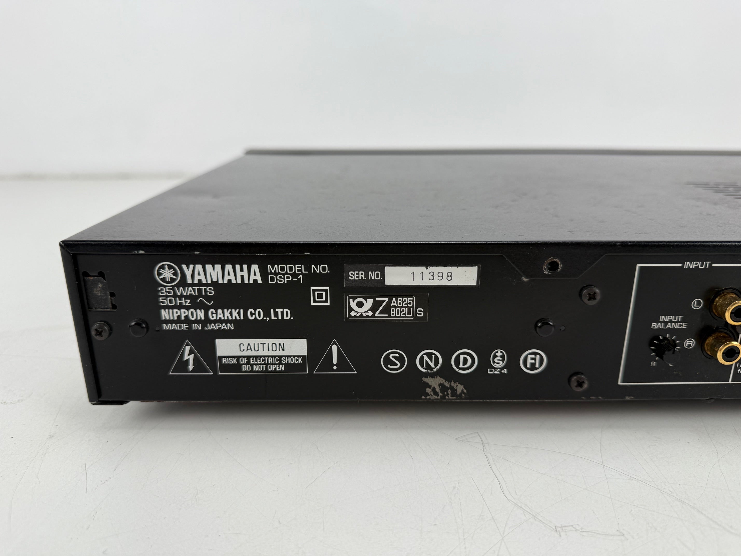 Yamaha DSP-1 digitale geluidsveldprocessor