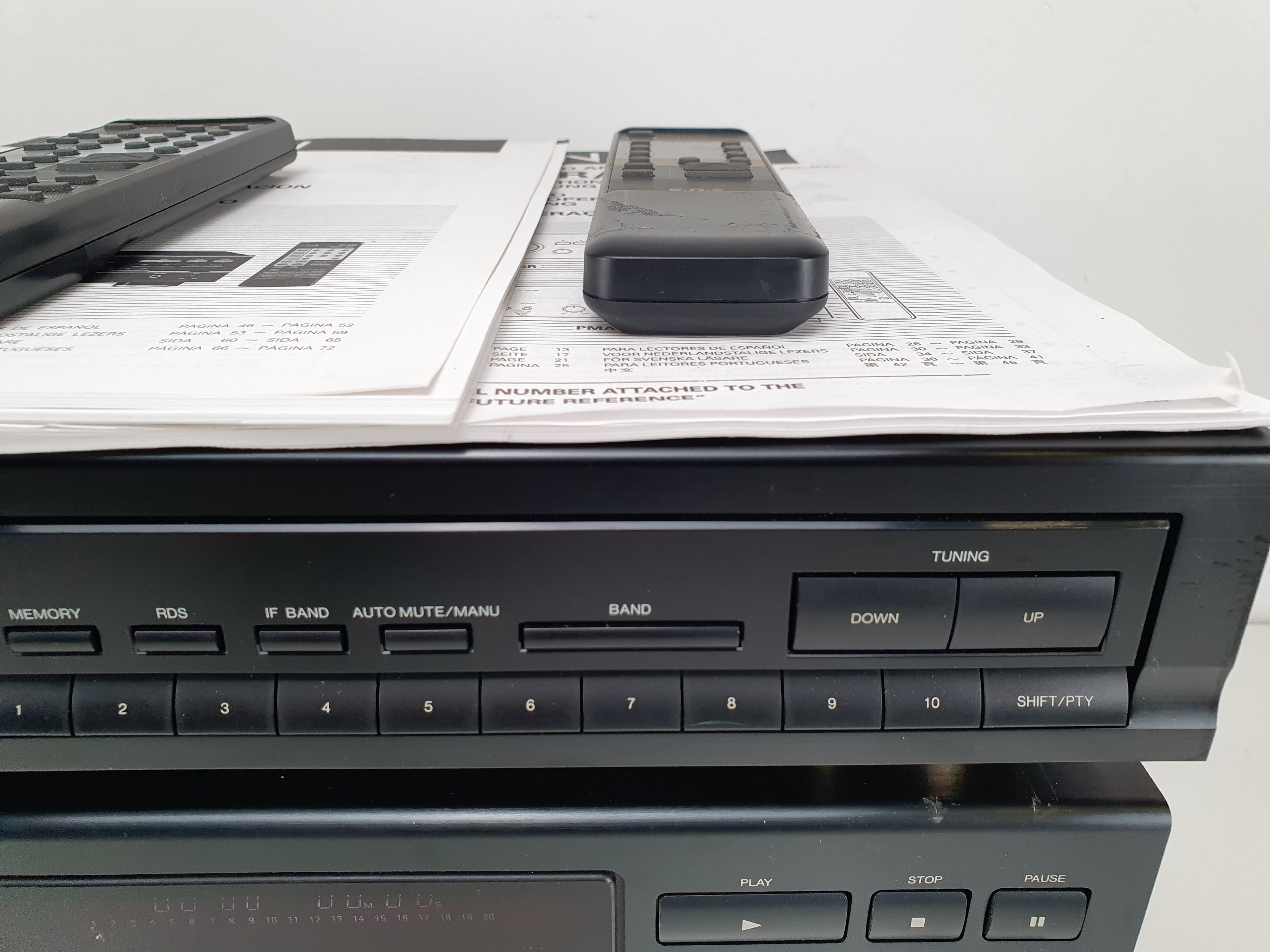 Denon PMA-95R (serviced) Amplifier - DCD-1015 CD player - TU-580RD Tuner - With remotes/manuals