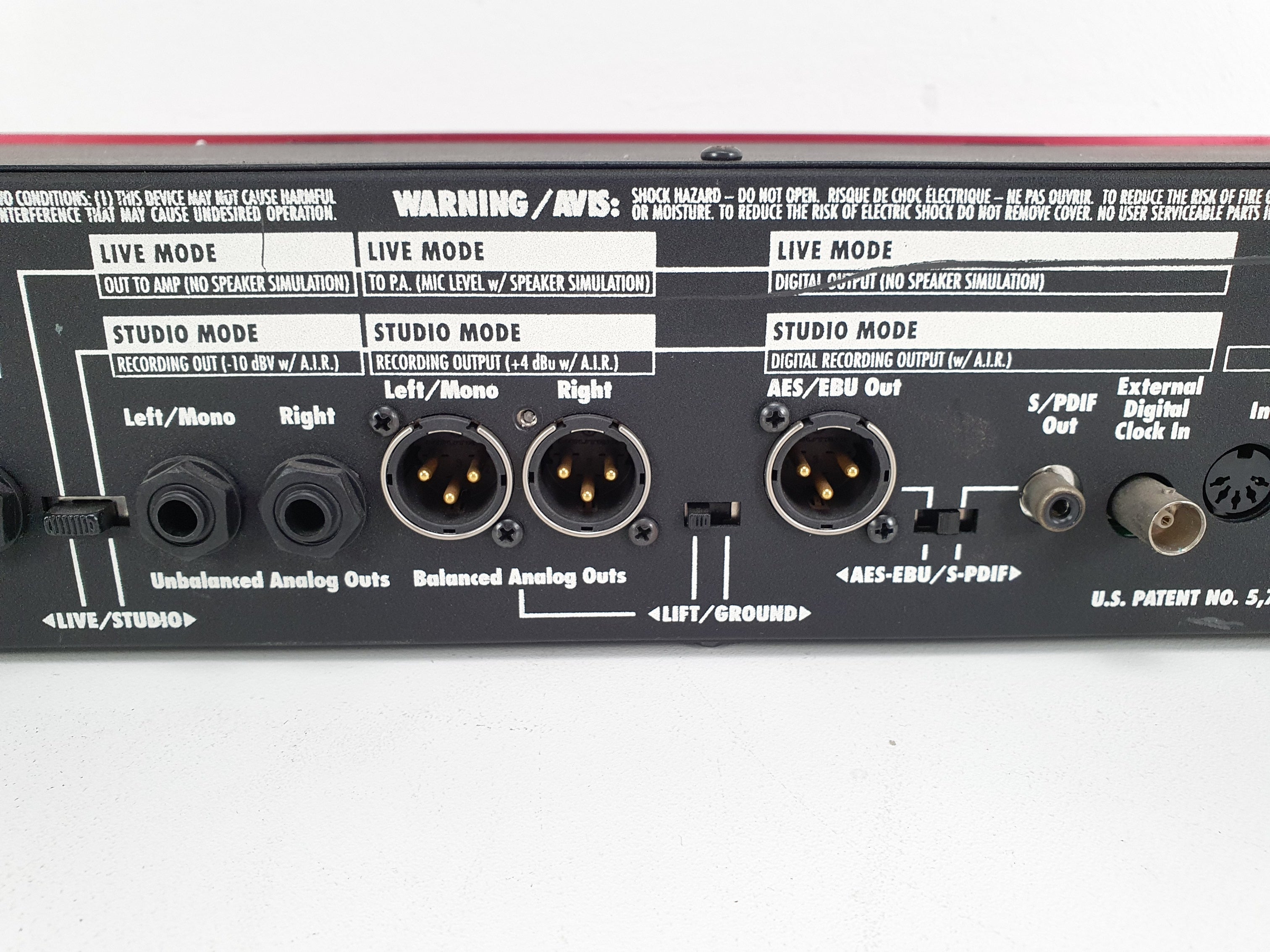 Line6 POD pro - Guitar amp module - Needs TLC