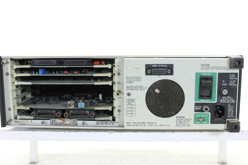 John Fluke Mfg. Co. Inc. 1720 Instrument Controller