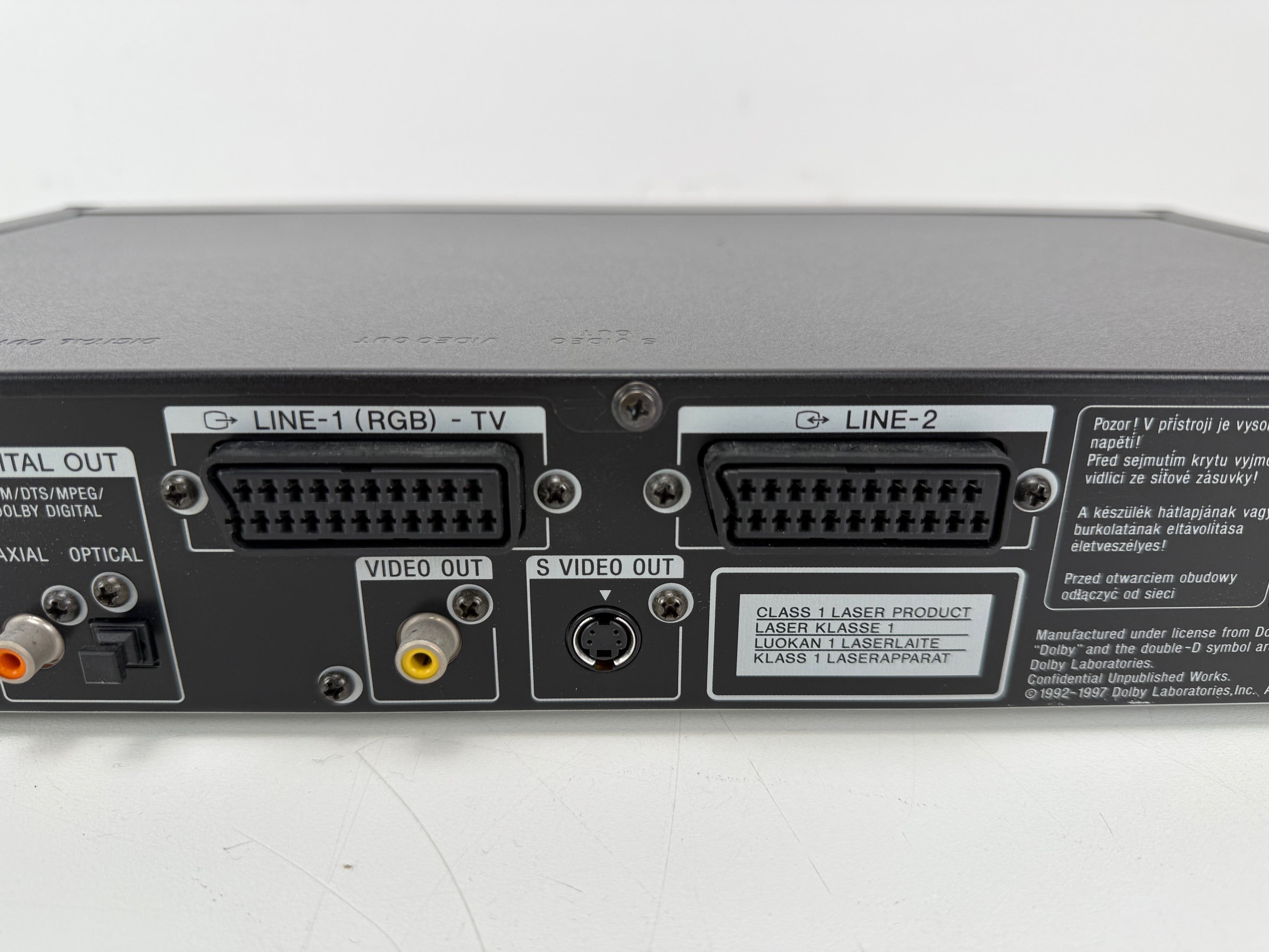 Sony DVP-S335 cd/dvd-speler - Originele handleidingen