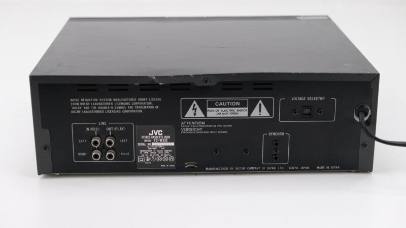 JVC TD-W33 - Cassettedeck