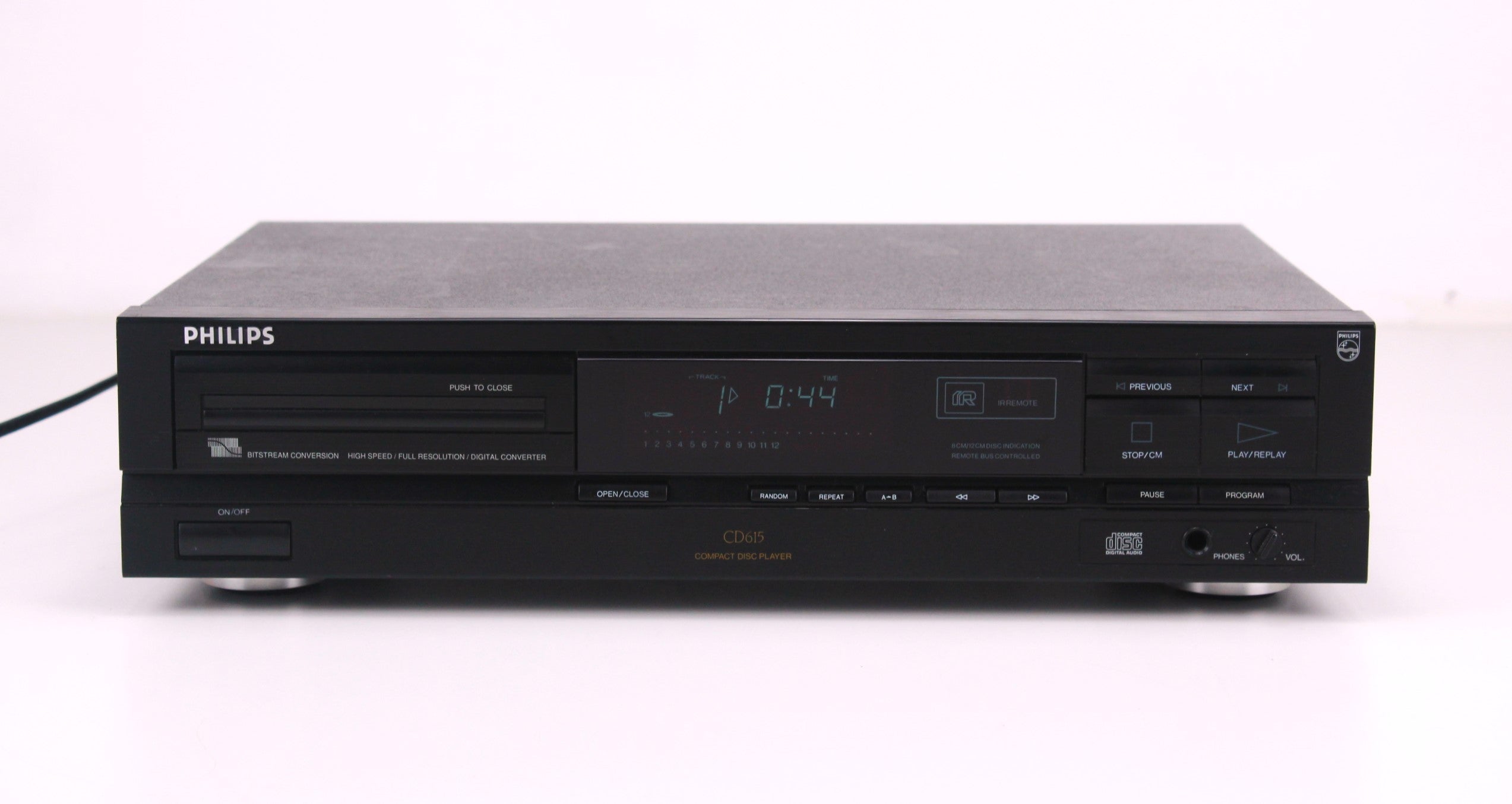 Philips CD615  Compact Disc - Working read description