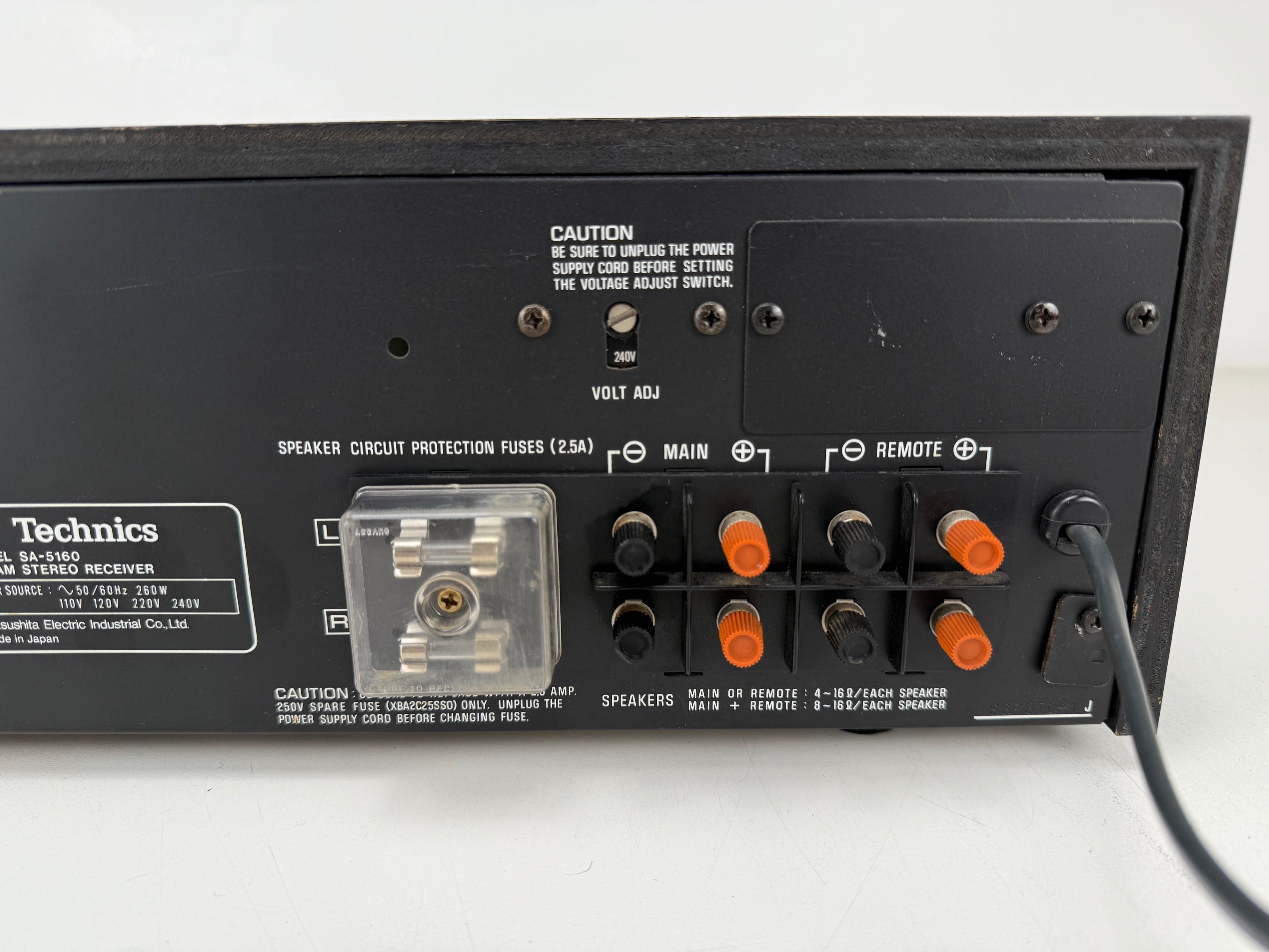 Technics SA-5160 FM/AM Stereo Receiver