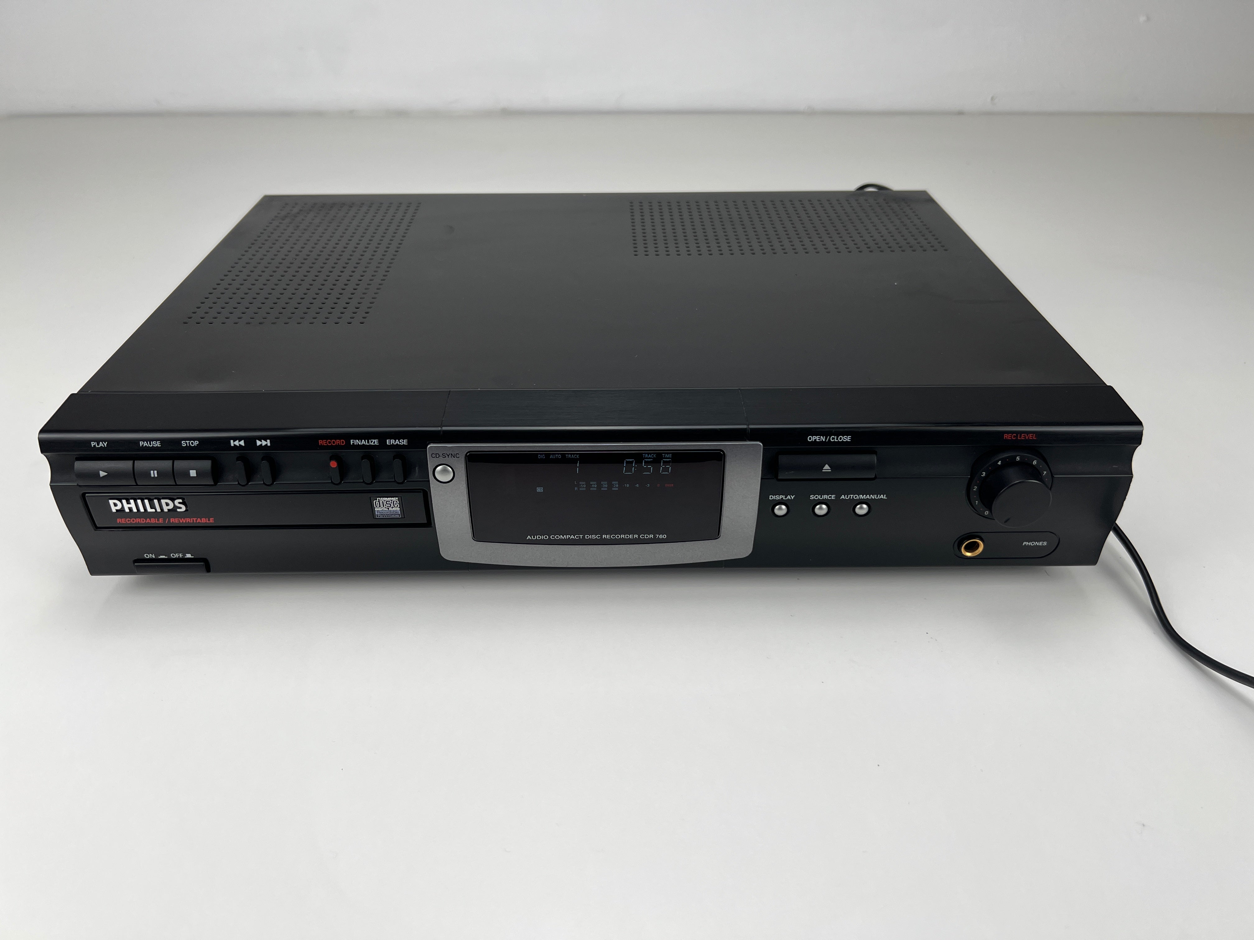 Philips CDR-760 - CD Player / Recorder