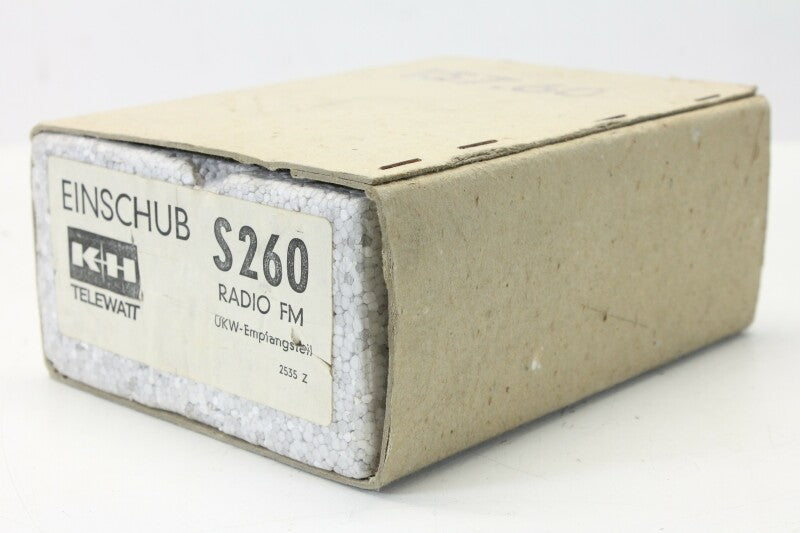 Klein & Hummel Klein and Hummel Einschuss S 260 Radio FM UKW-Empfangsteil EMPTY Module