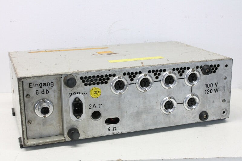 Klein & Hummel Telewatt E120e - 100 V, 5 Channel Mono Mixing Amplifier (No.3)