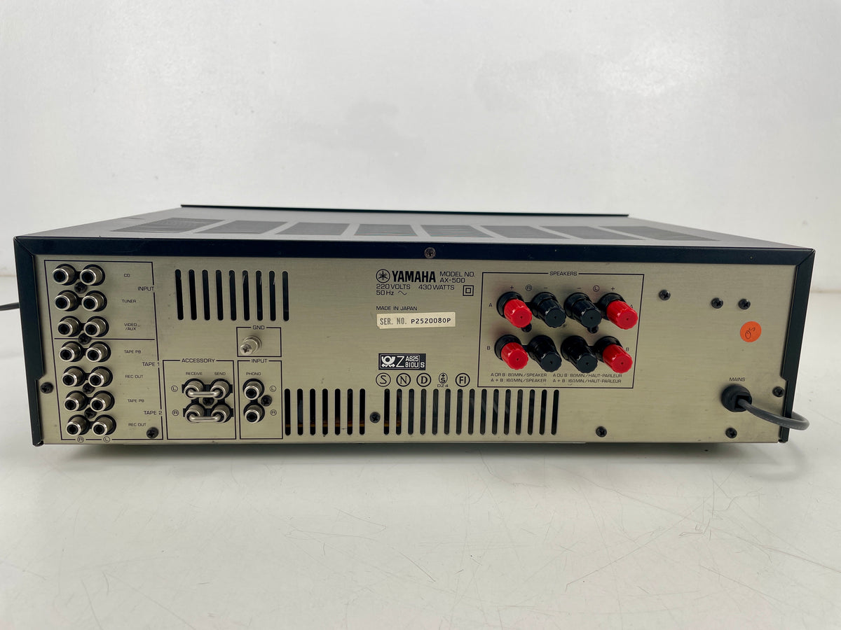 Yamaha AX-500 Stereo Amplifier - Serviced/Recapped