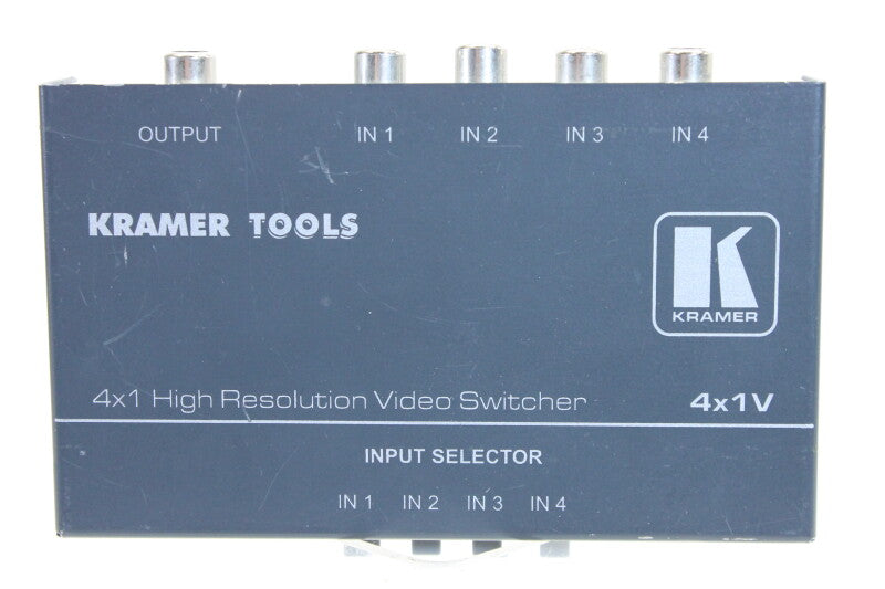 Kramer 4x1V High Resolution Video Switcher