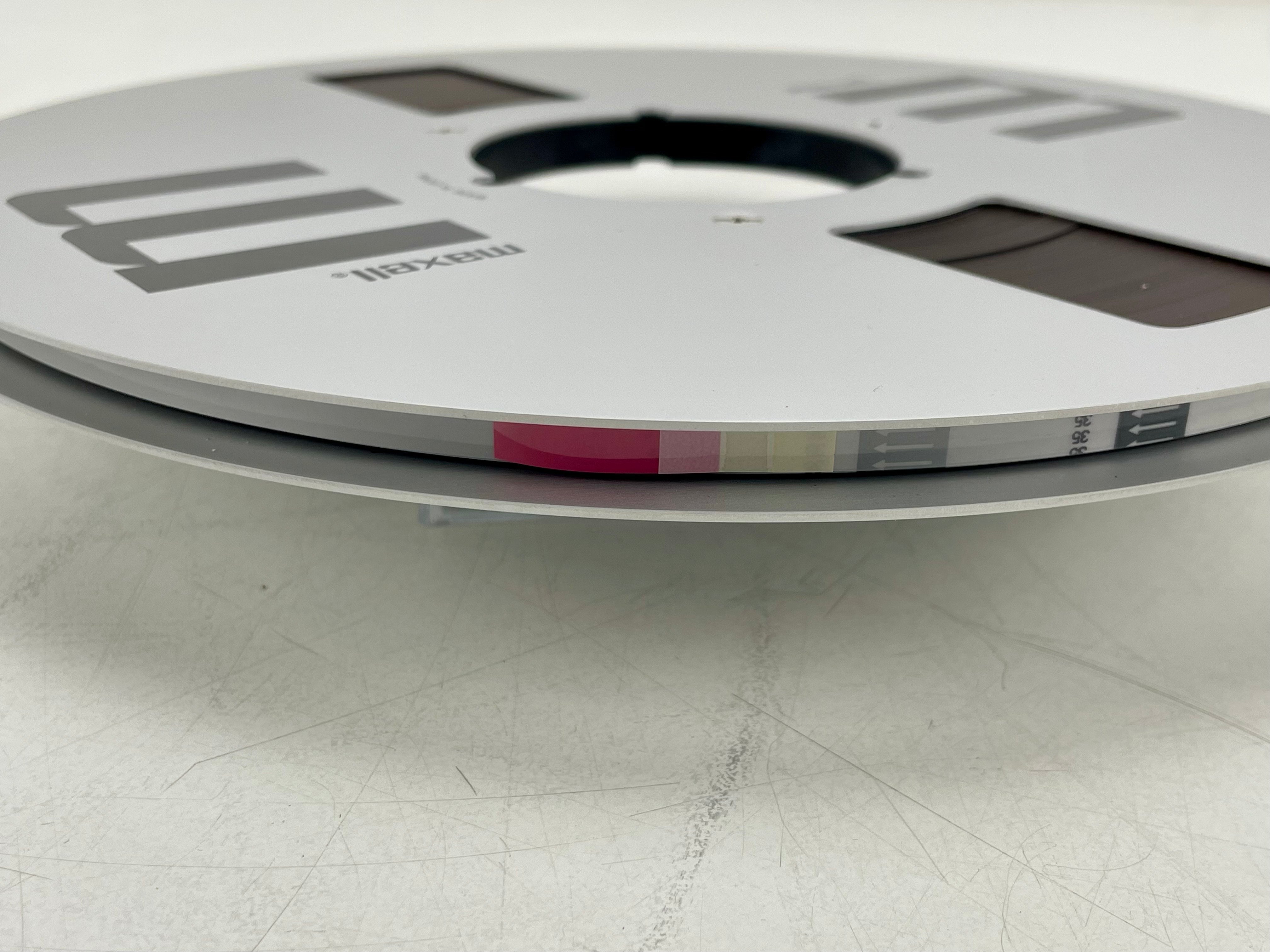 Maxell 1,4'' NAB metalen spoel - audiotape - ziet er als nieuw uit (nr. 2)