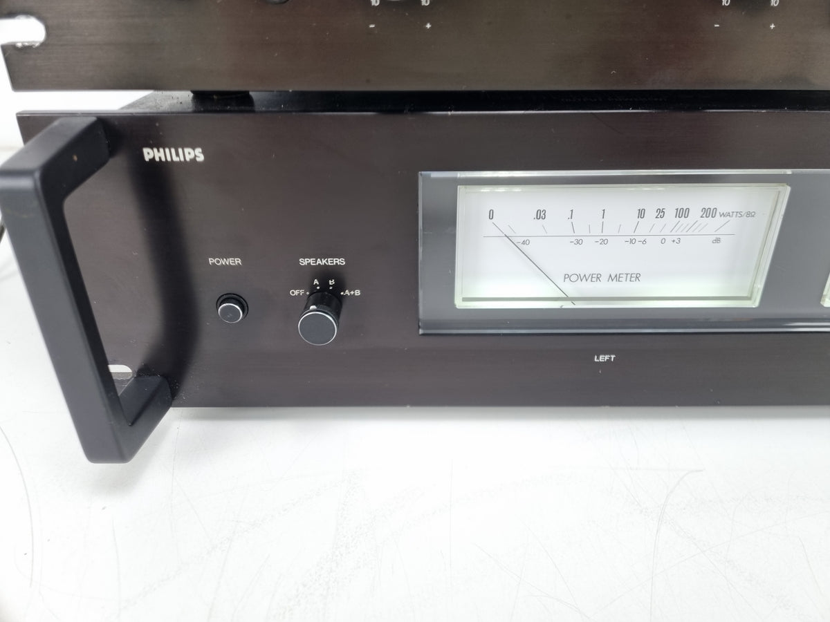 Philips 070 schakelunit - 180 tuner - 280 voorversterker - 380 DC-eindversterker - volledig nagekeken set