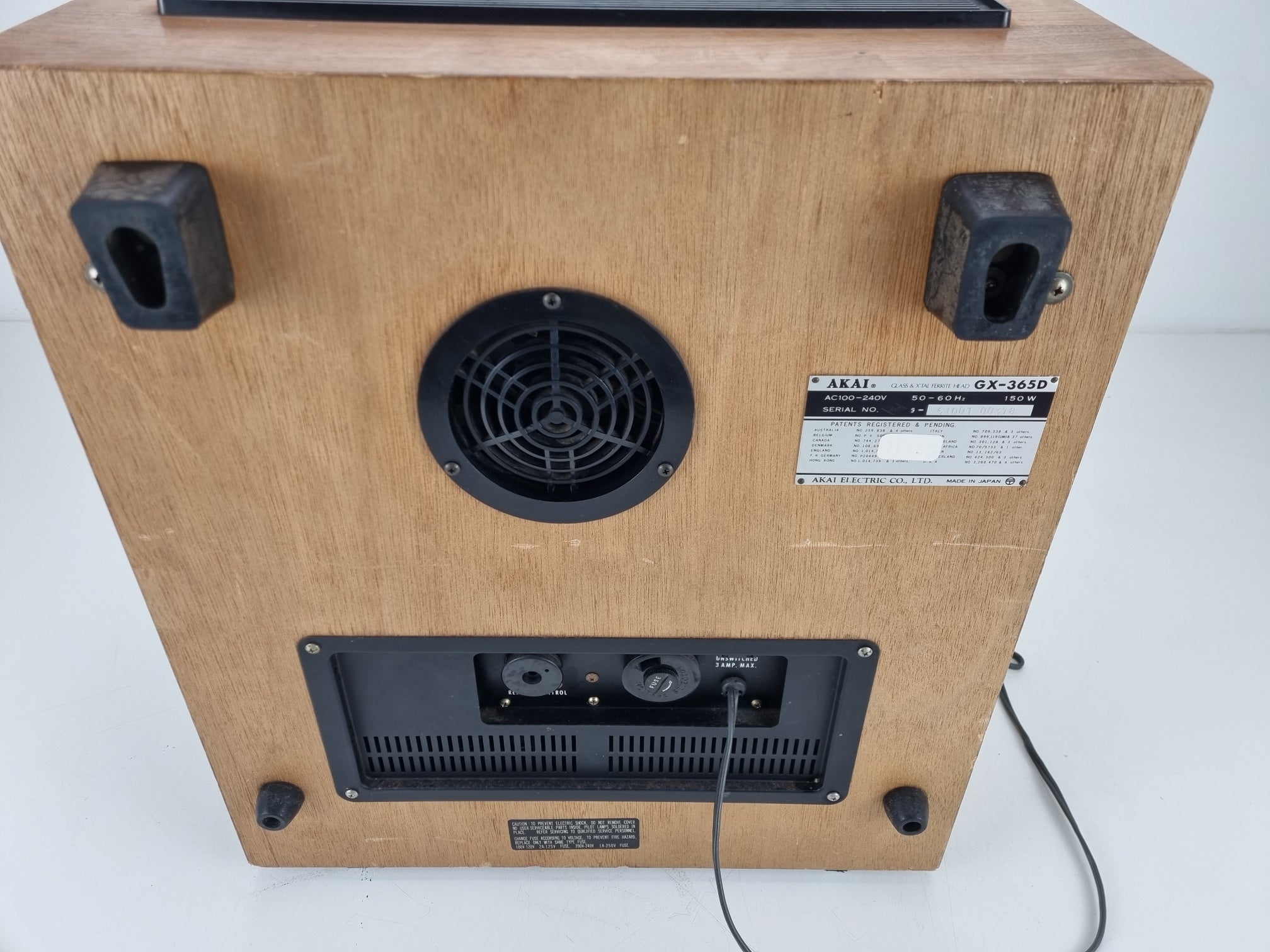 Akai GX-365D - Heads Cleaned - Contacts Restored - Working