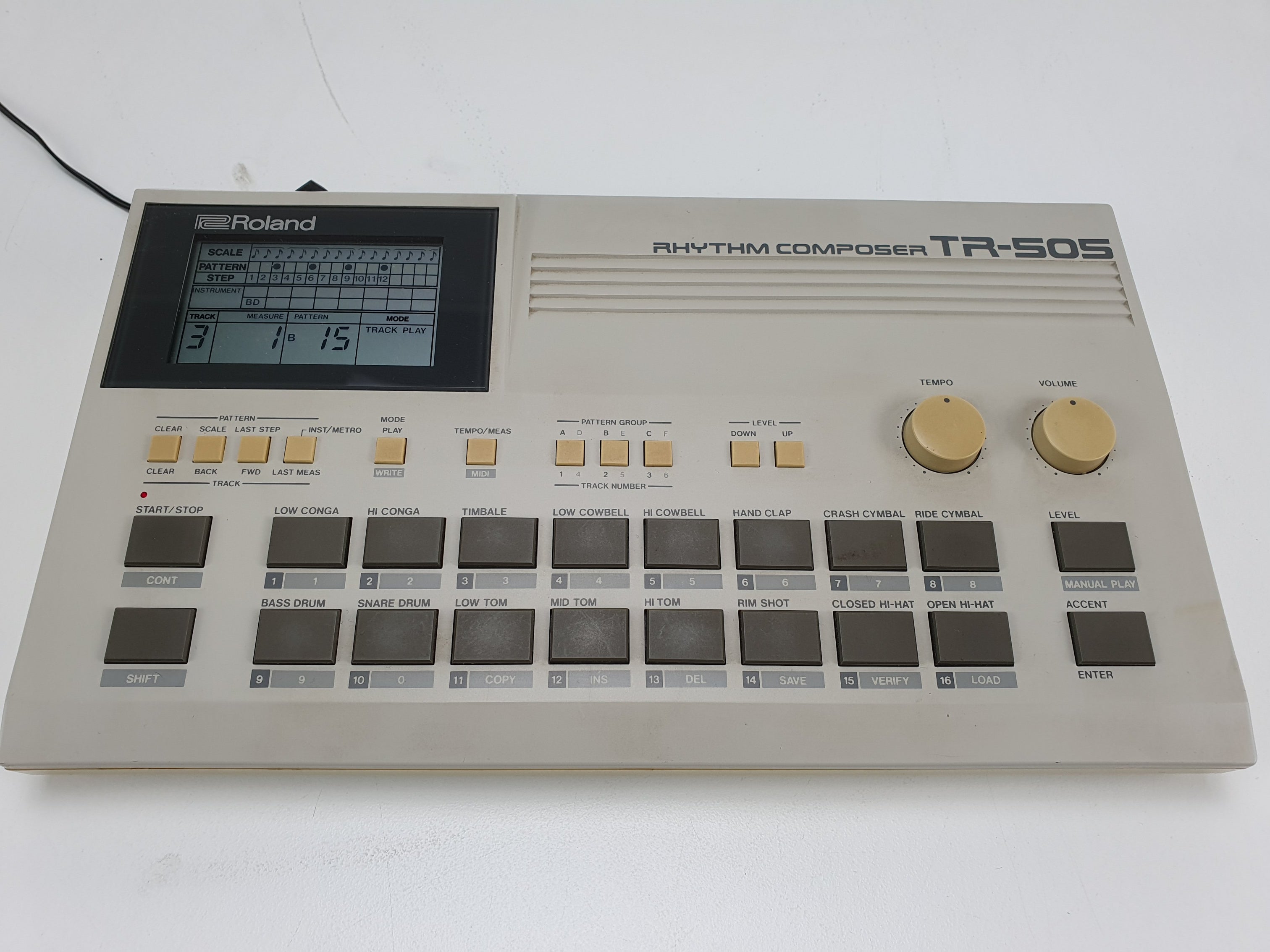 Roland TR-505 drumcomputer/ritmemachine - inclusief handleidingen