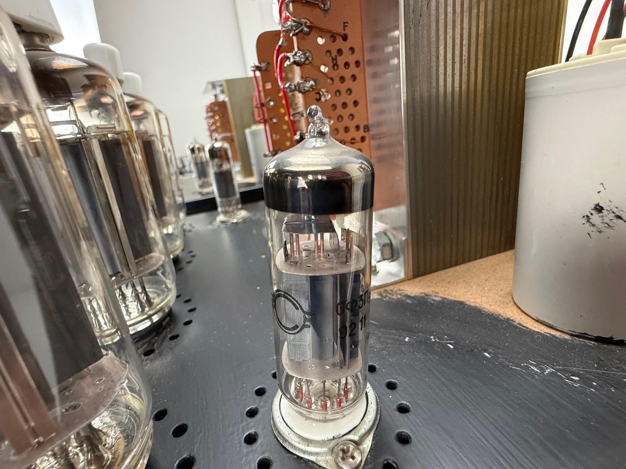 Mono Tube amplifiers set 15 Watt RMS - Clas A - 4-8 Ohm - Serviced
