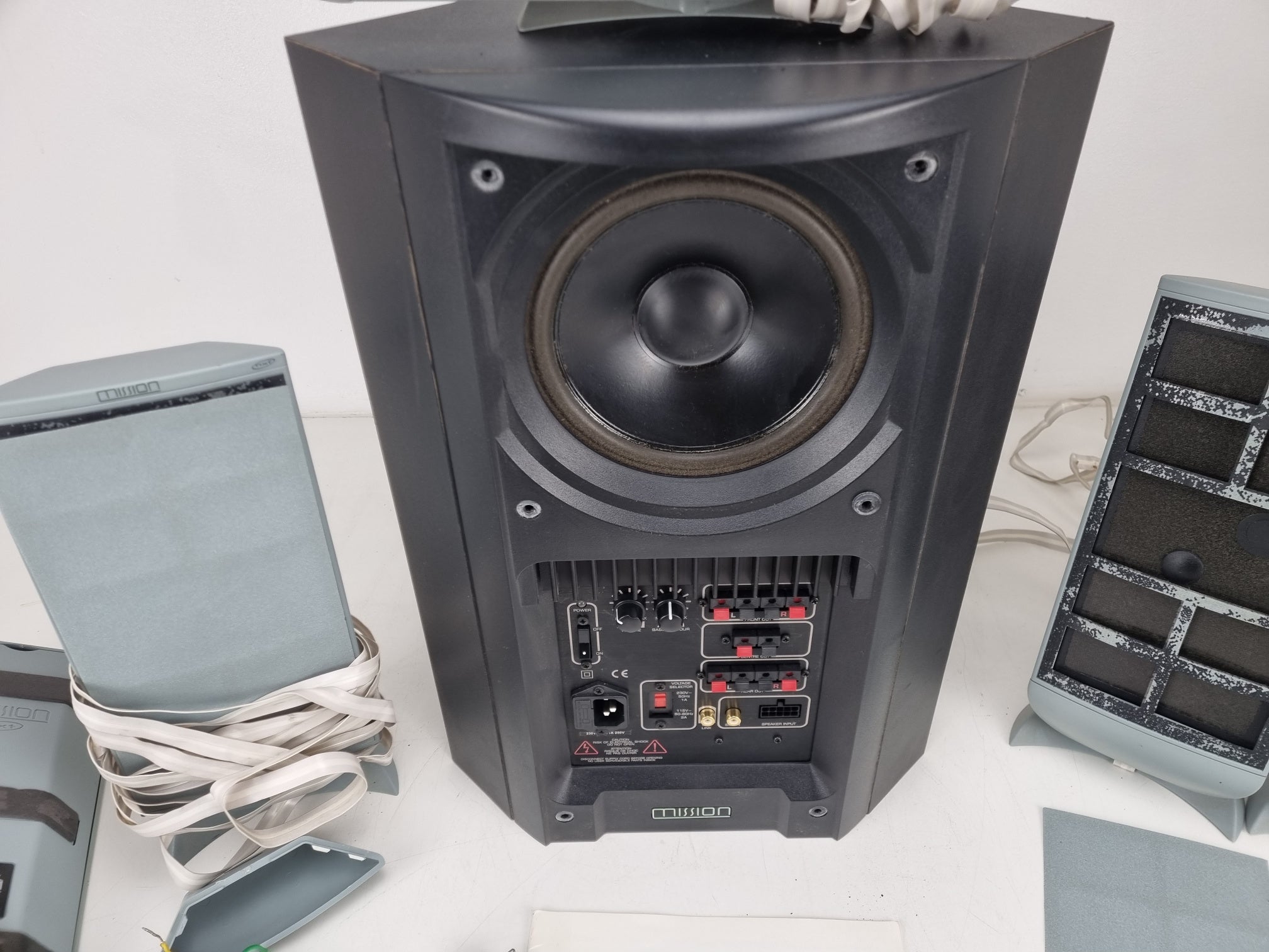 Mission FS2-AV 5.1 Surround Sound Speaker System & Subwoofer