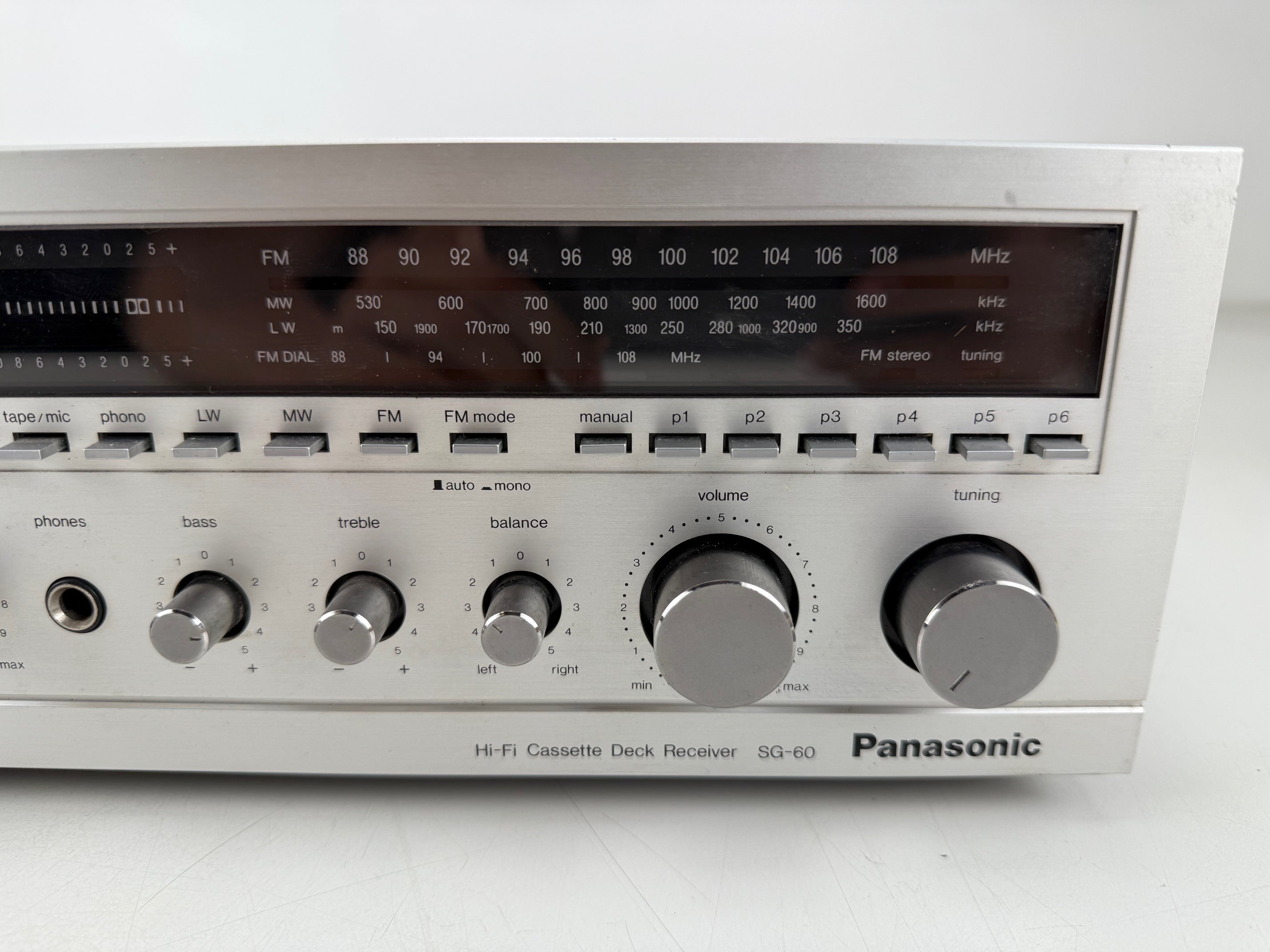 Panasonic SG-60 HI-FI Cassette Deck / Receiver