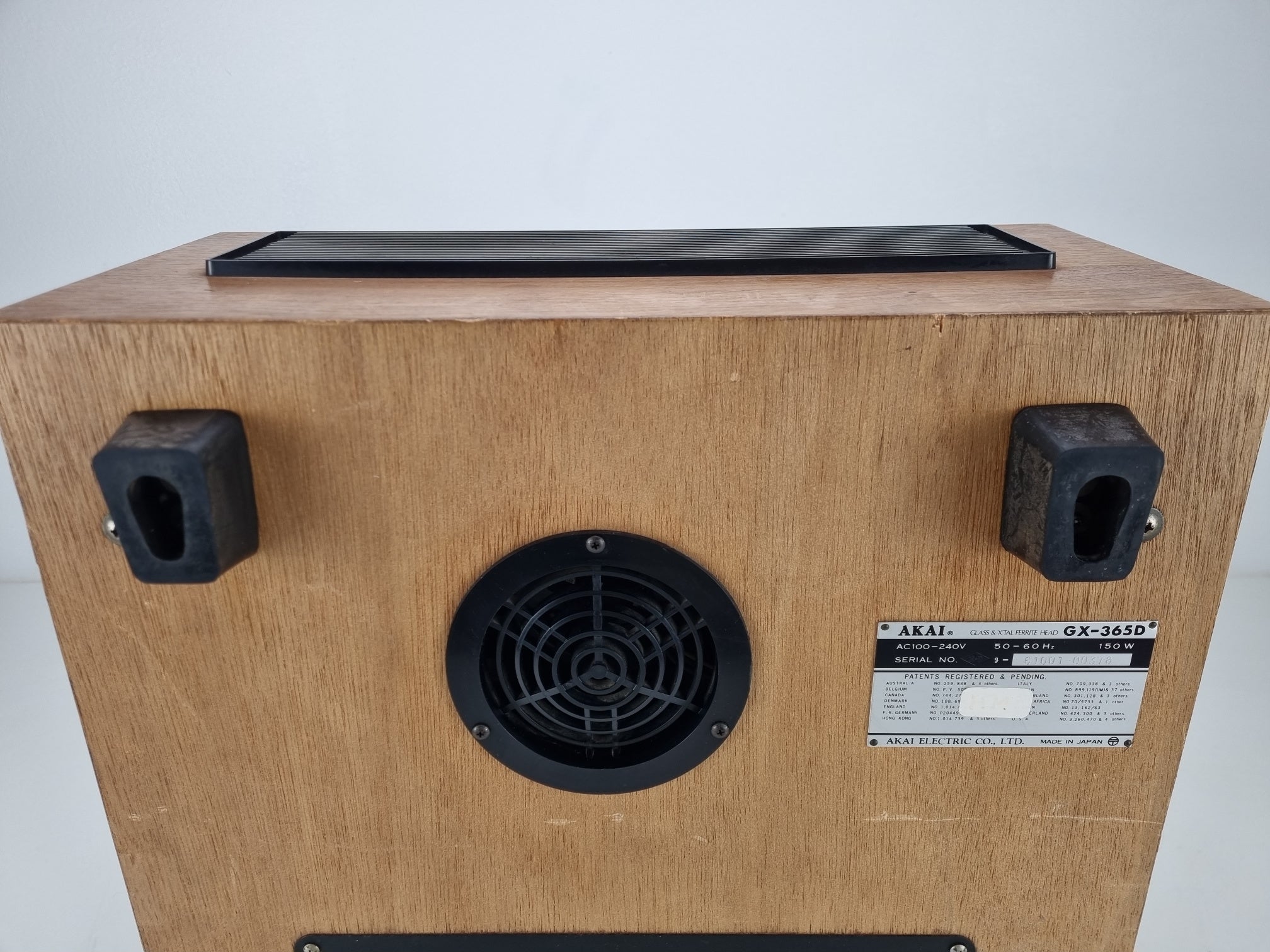 Akai GX-365D - Heads Cleaned - Contacts Restored - Working