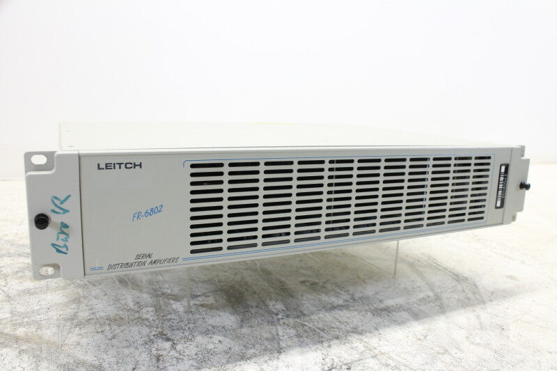 Leitch FR-6802 Digital Glue mounting frame with 1 power supply