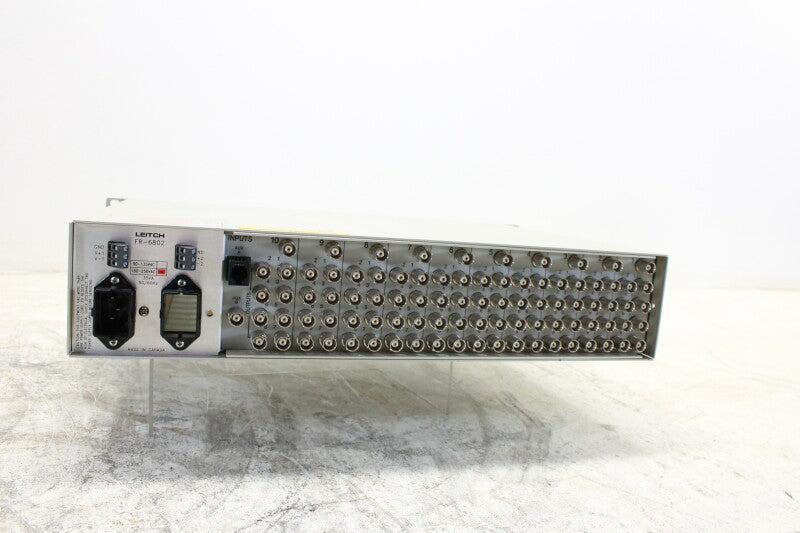 Leitch FR-6802 Digital Glue mounting frame with 1 power supply