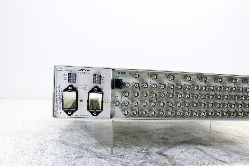 Leitch FR-6804-1 Digital Glue mounting frame with no power supply