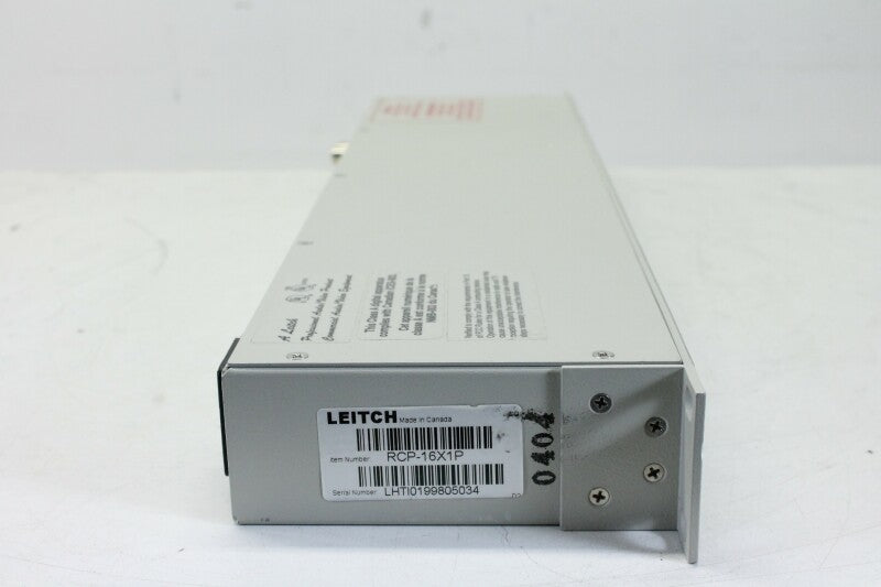 Leitch 16X1P Routing Switcher(No.2)