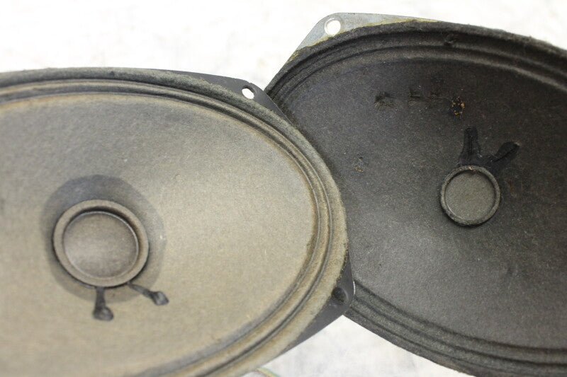 Lot of oval Audax speakers with 2 amplifier units