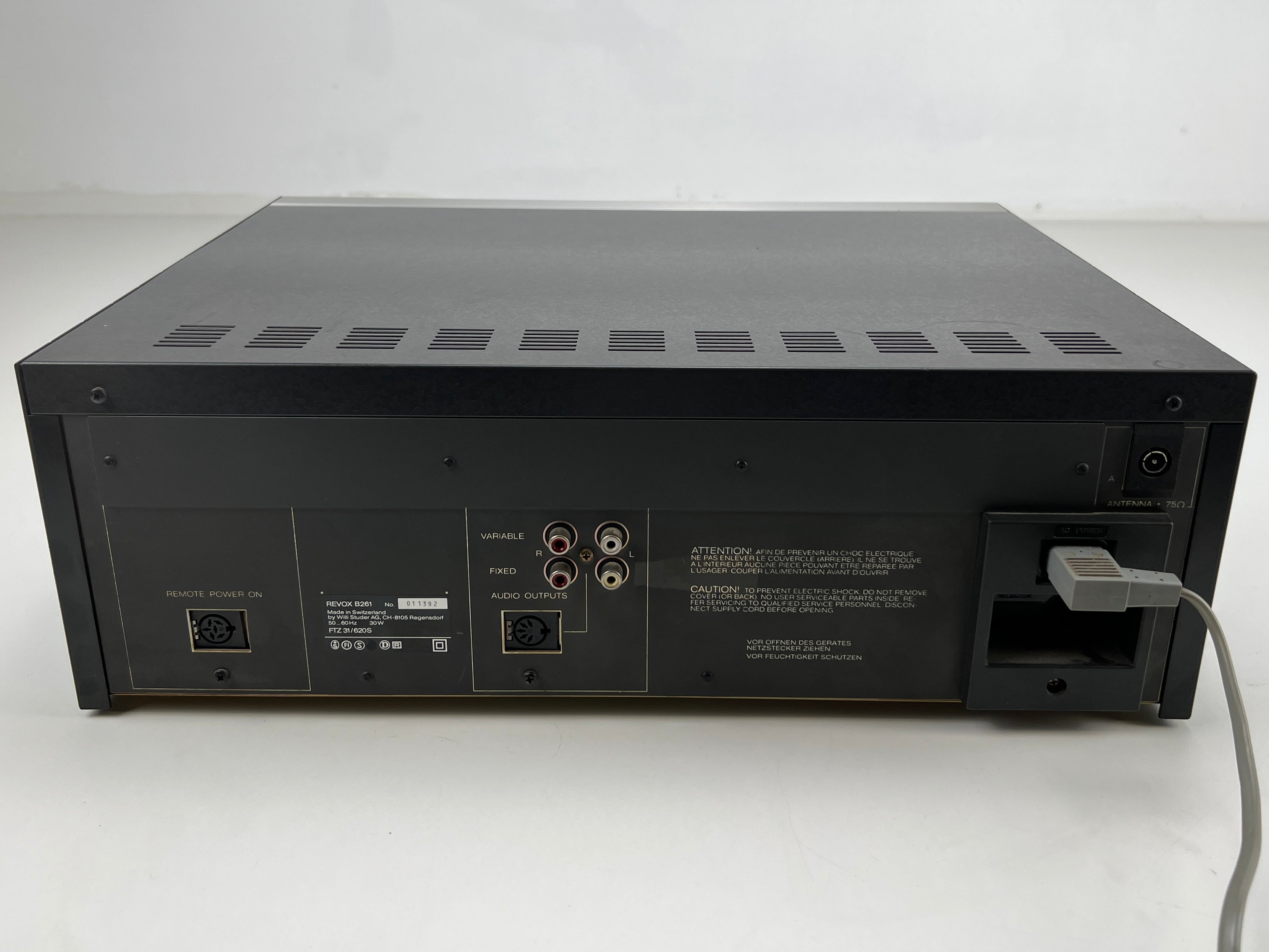 Studer Revox B 261 - FM-tuner