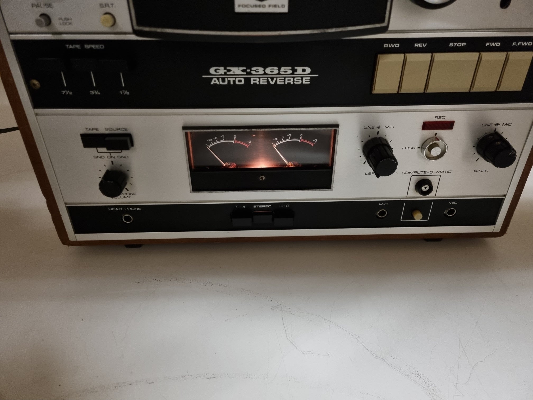 Akai GX-365D - Heads Cleaned - Contacts Restored - Working