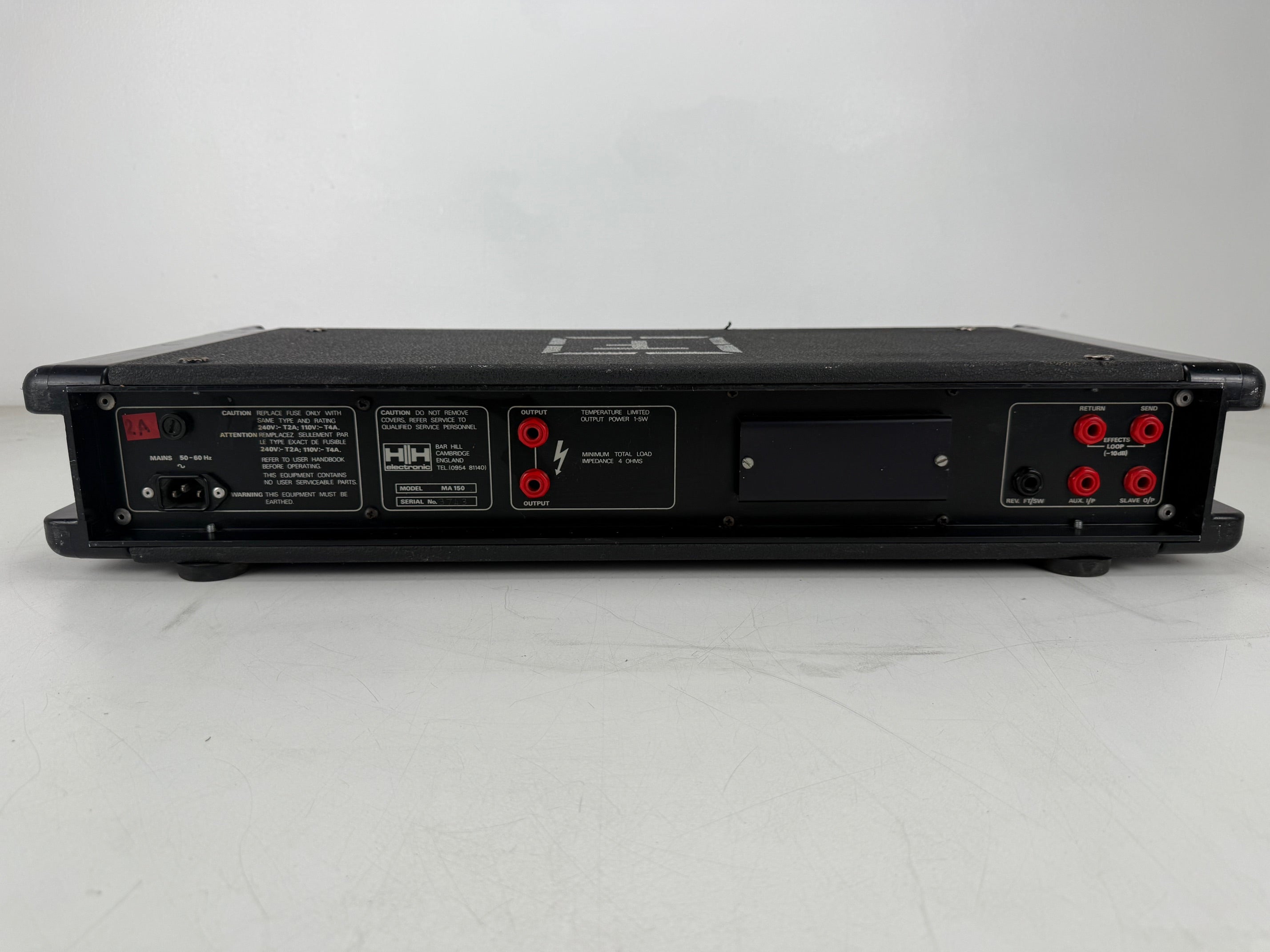 H&H MA150 5-Channel Mixer Amplifier With Build In Spring Reverb