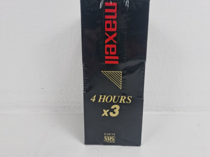 Maxell E-240 VX - High Quality Grade Exceptional Durability