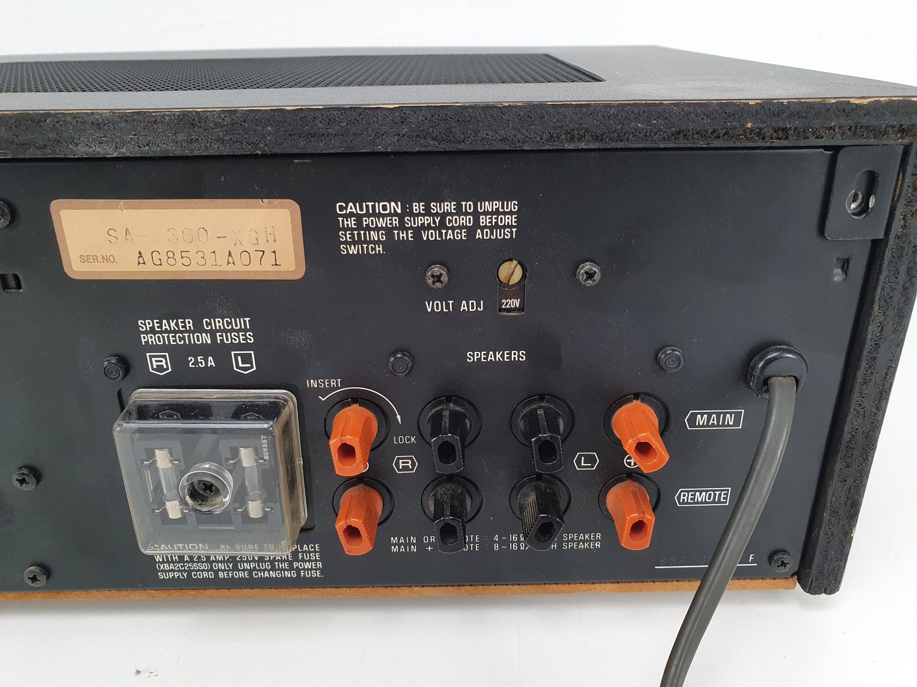 Technics SA-300 Stereo Receiver - Serviced/Recapped/Phonostage