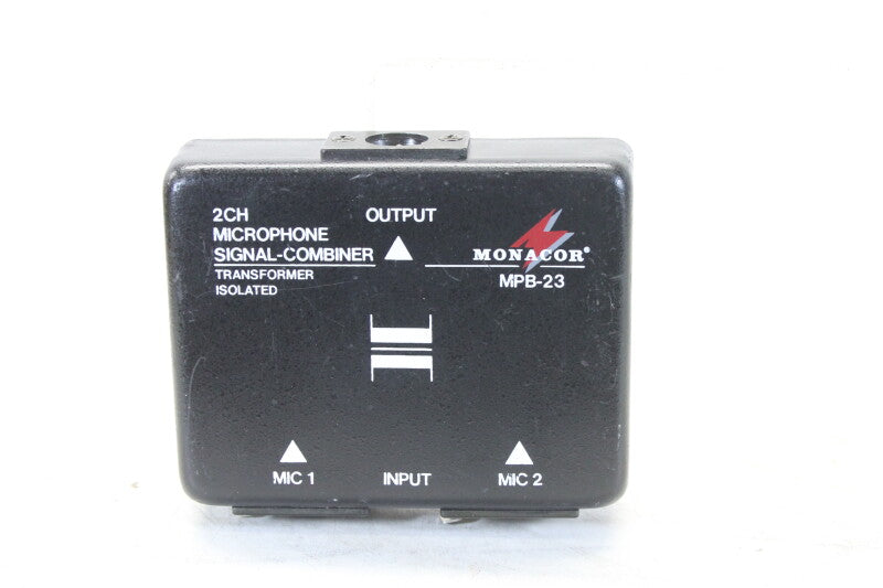 Monacor Monacor MPB-23 2 CH Microphone Signal Combiner