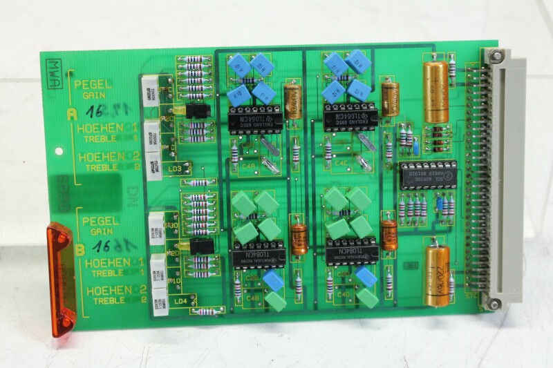MWA Albrecht MWA EA 50 3551A Card With Pegel Functions Like NEW
