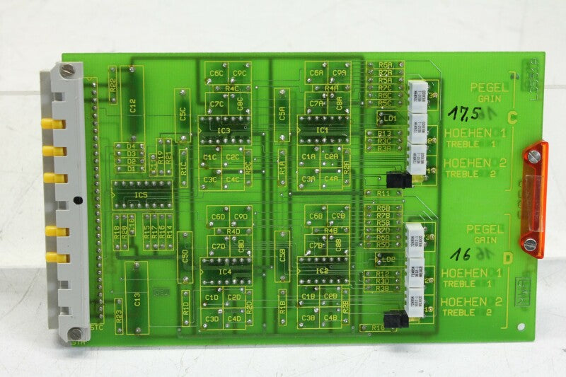 MWA Albrecht MWA EA 52 3551A Card With Pegel Functions Like NEW