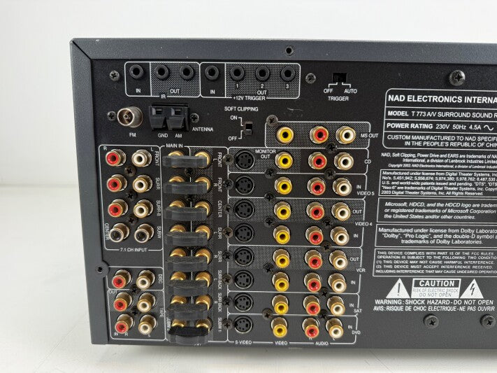 NAD T773 AV Surround Sound Receiver
