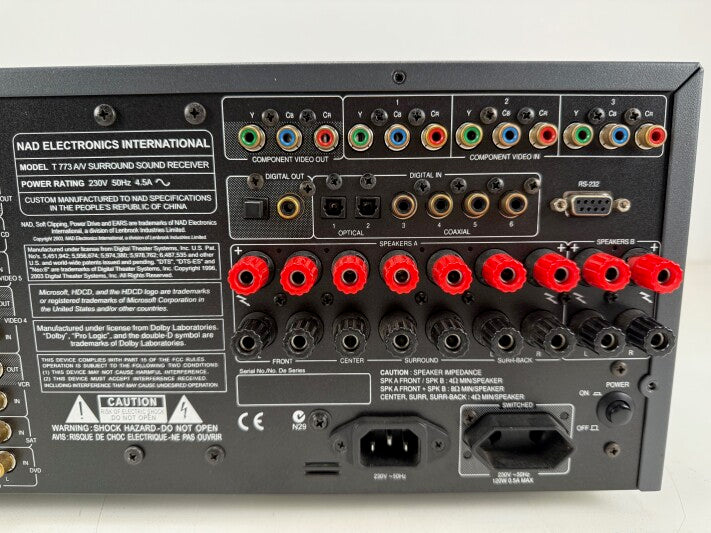 NAD T773 AV Surround Sound Receiver