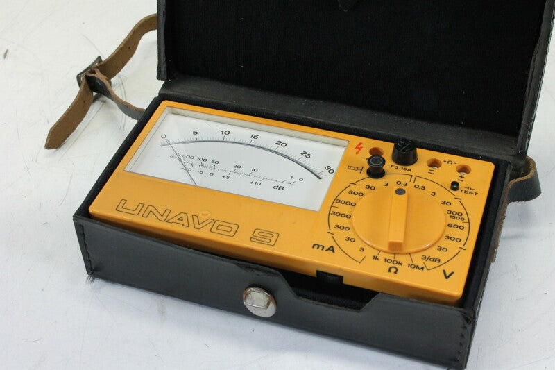 Neuberger Unavo 9 Multimeter in Leather Case with Manual
