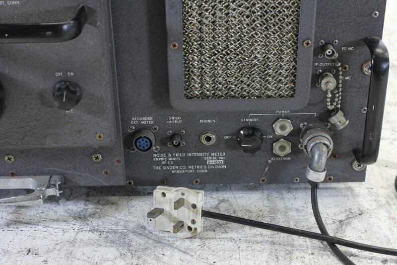 U.S. Military Noise & Field Intensity meter NF-112