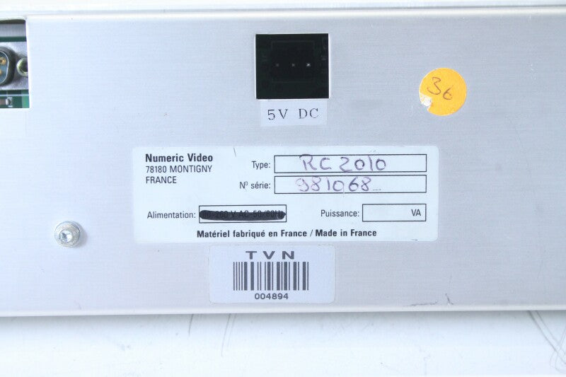 Numeric Video RC 2010 - Remote Control