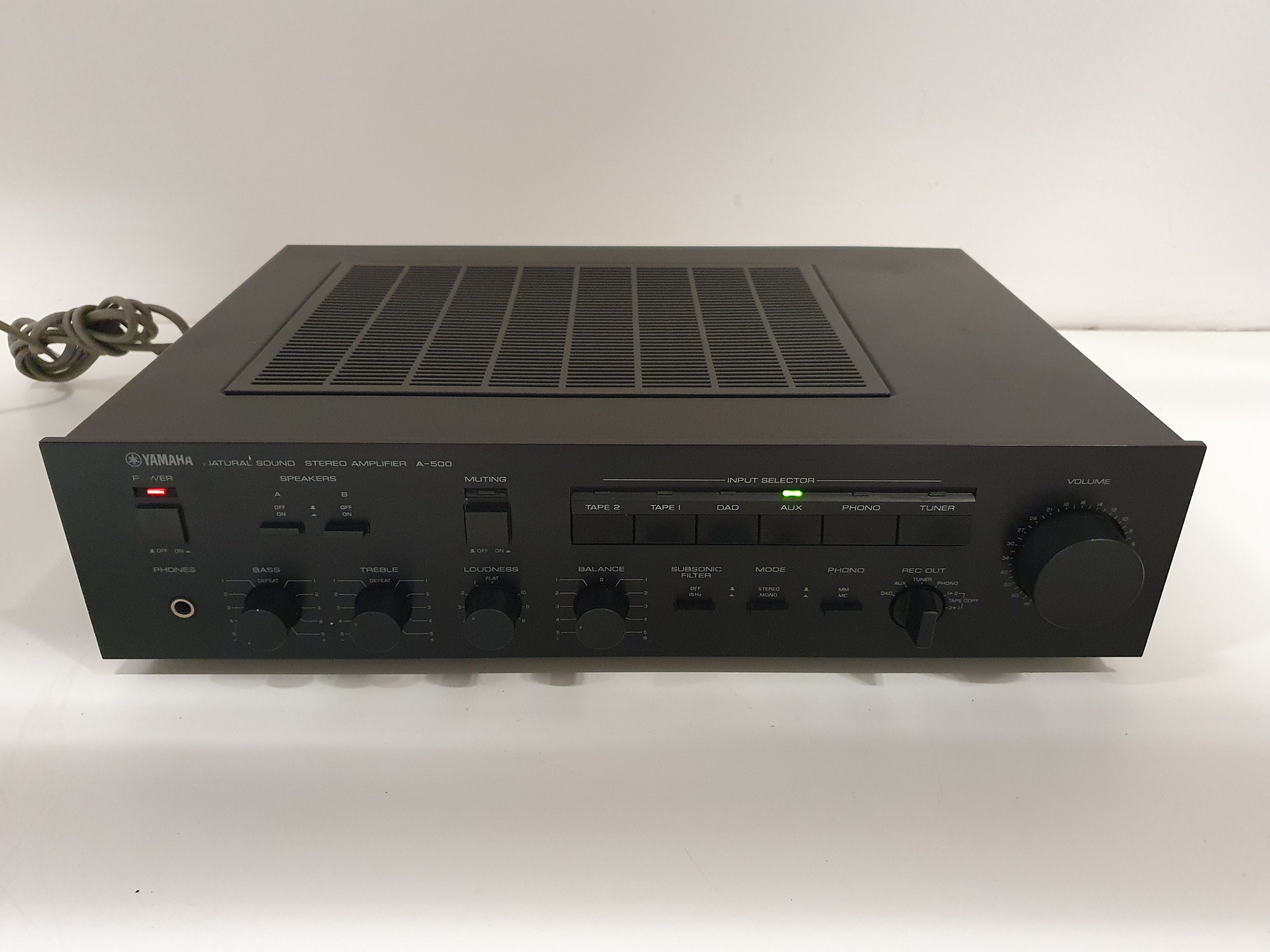 Yamaha A-500 Natural Sound stereo versterker - Onderhoud uitgevoerd