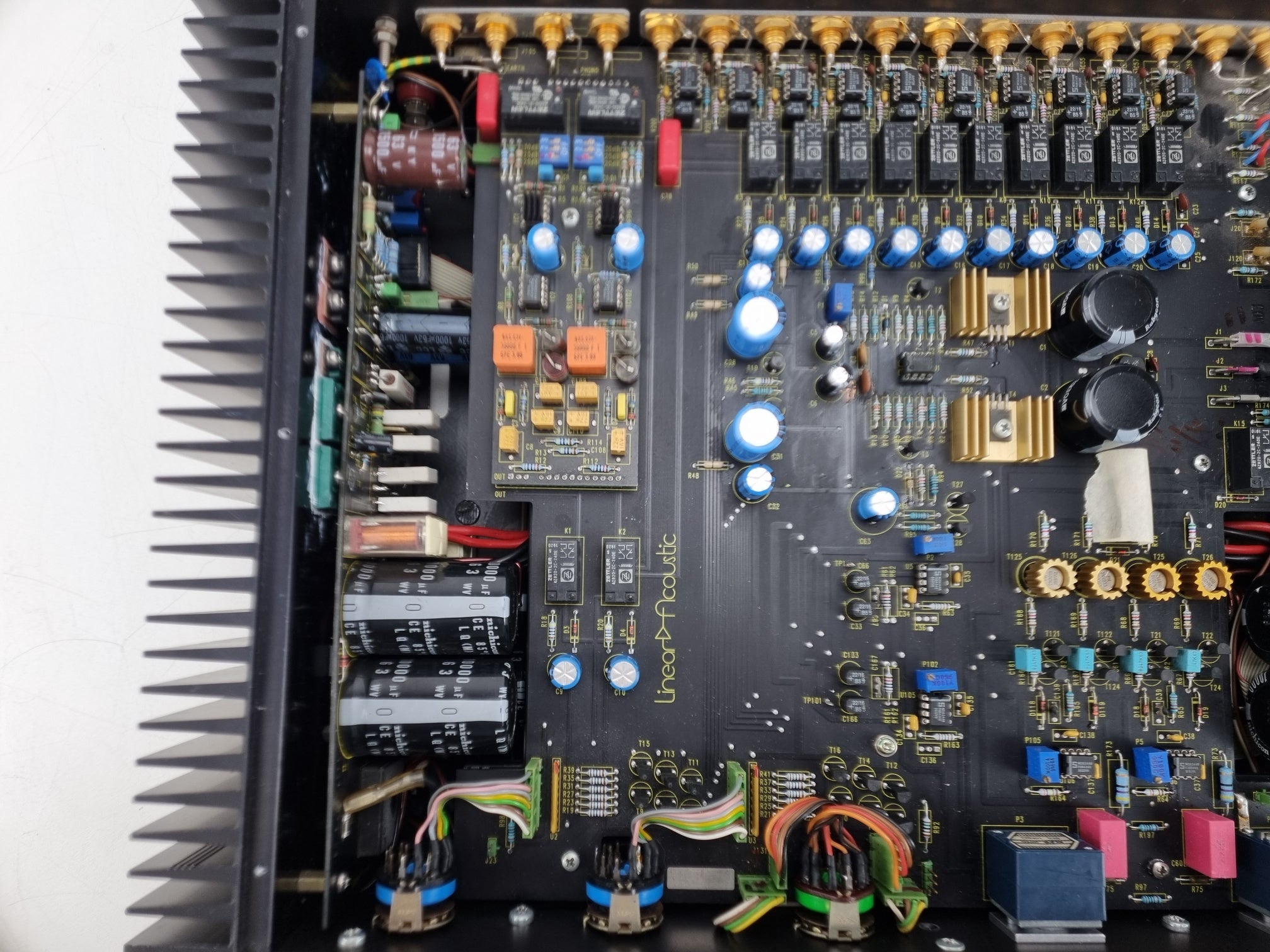 Linear Acoustic LA-V100 - Stereo-versterker, echte klasse A - Volledig nagekeken