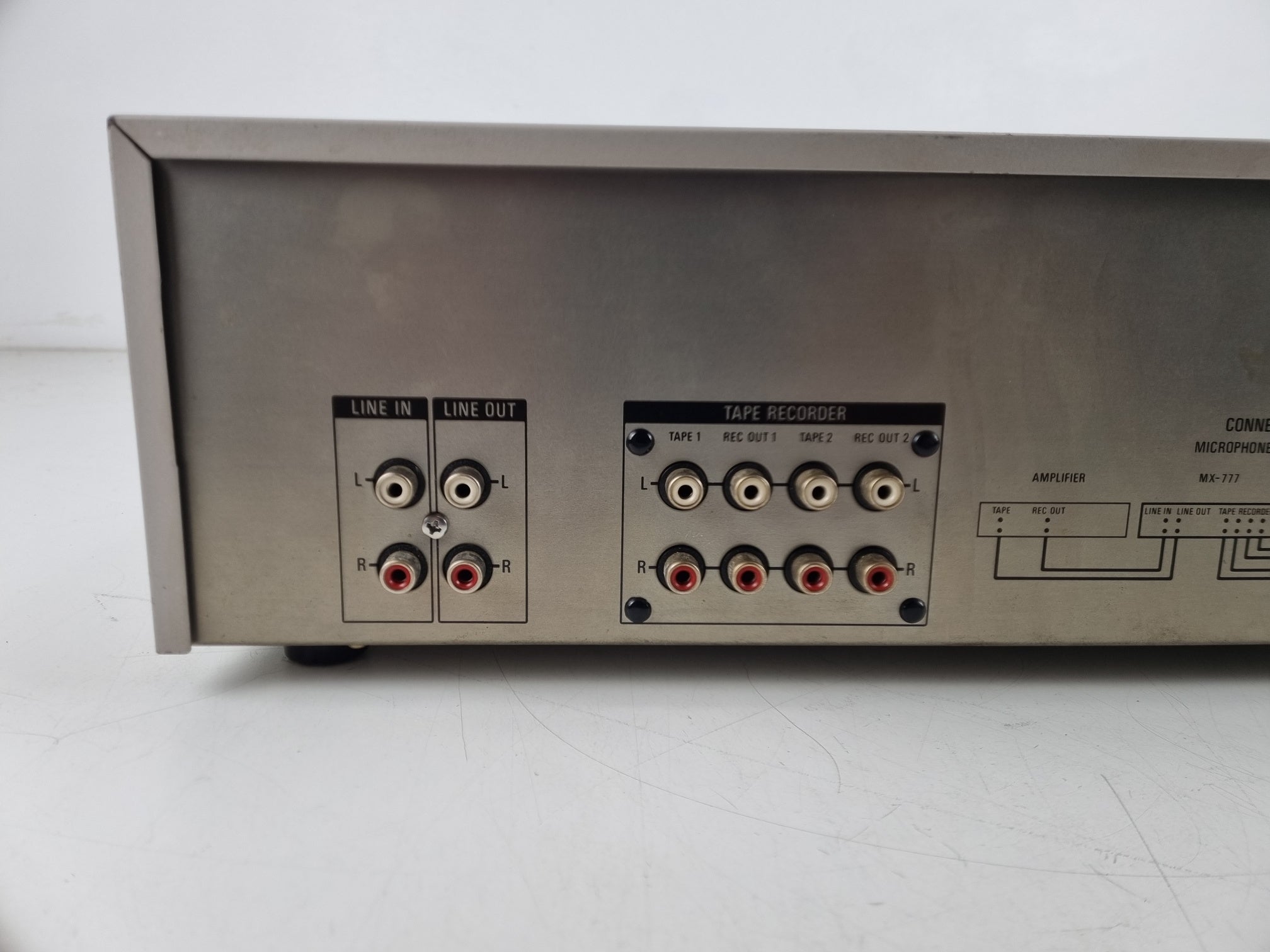 Sony MX 777 Microfoon Echo Mixer Solid State