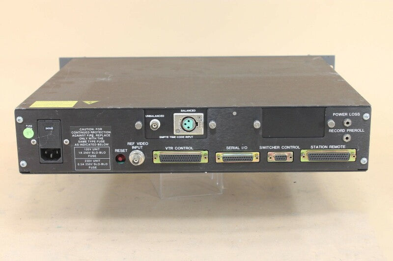 Odetics Broadcast Odetics Broadcast Sequence Controller