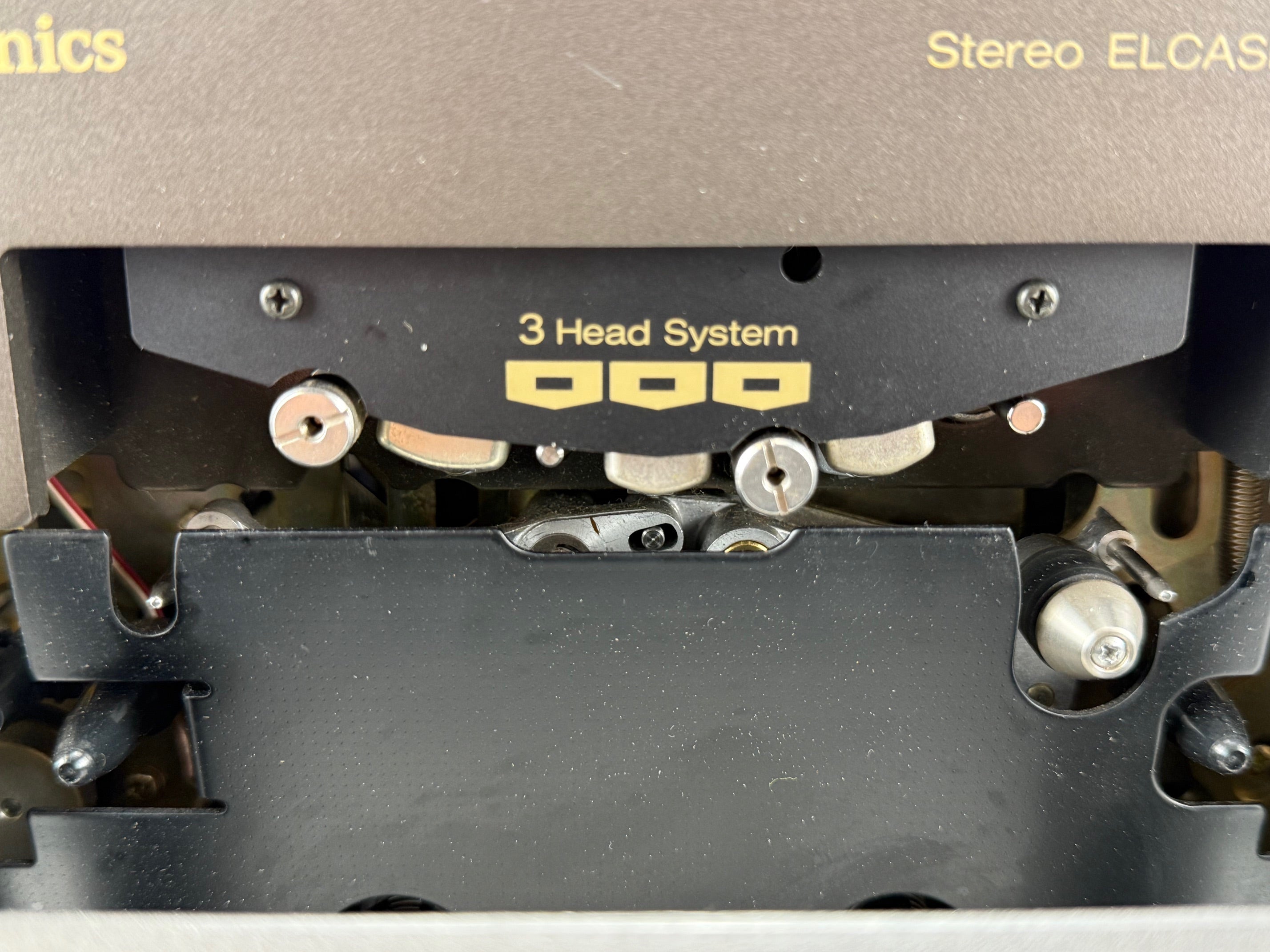 Technics RS-7500US 3-kops stereo Elcaset cassettedeck - Onderhoud/kalibratie uitgevoerd