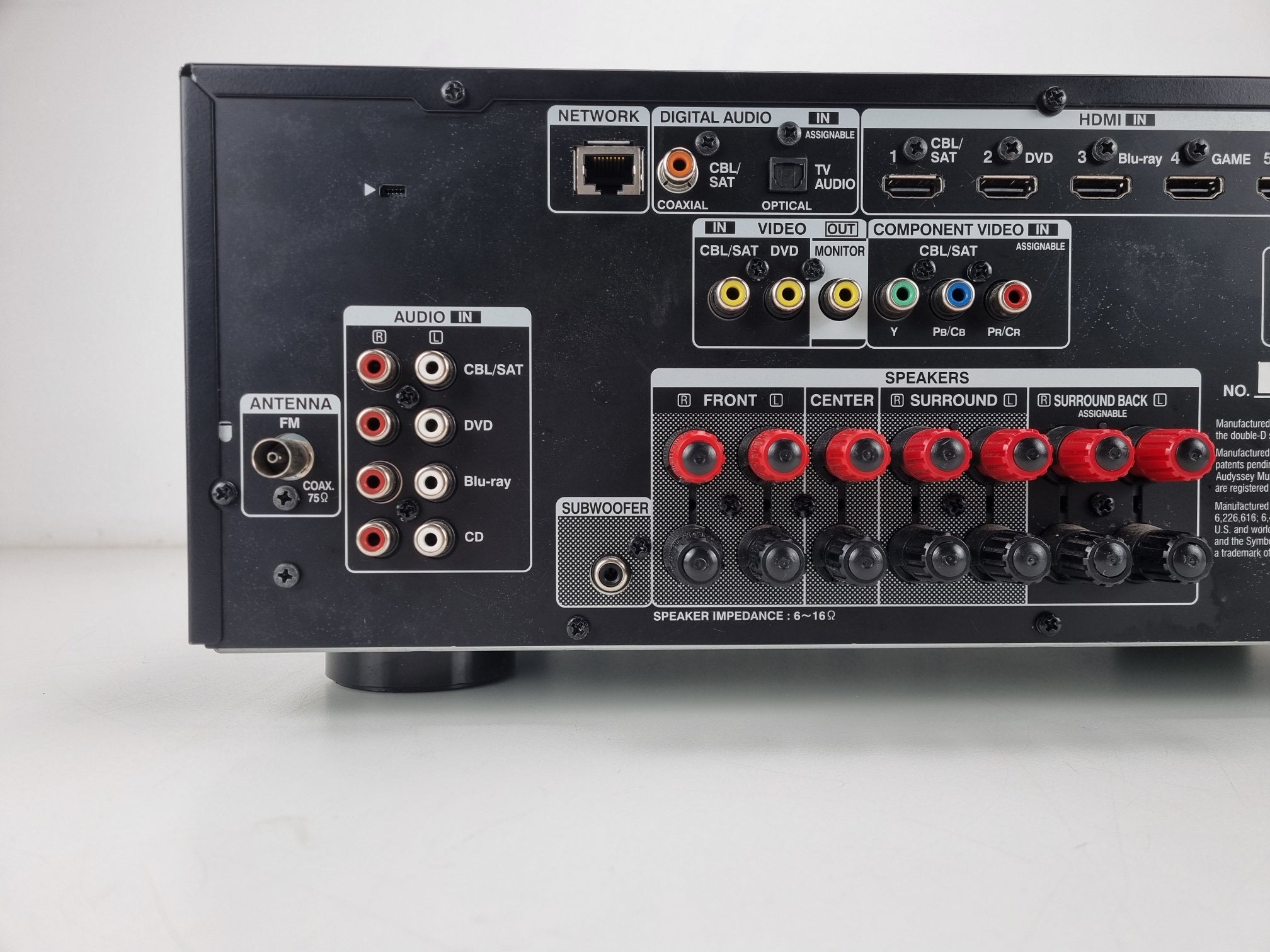 Denon AVR-2113 - integrated network av receiver - hdmi