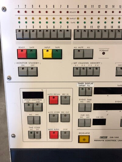Otari CB-122 Remote Control Unit with CB-761 Level Display Unit