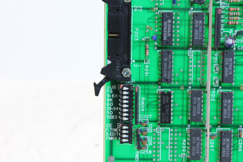 Otari Clock-1 Card with VCXO Crystal Oscillator