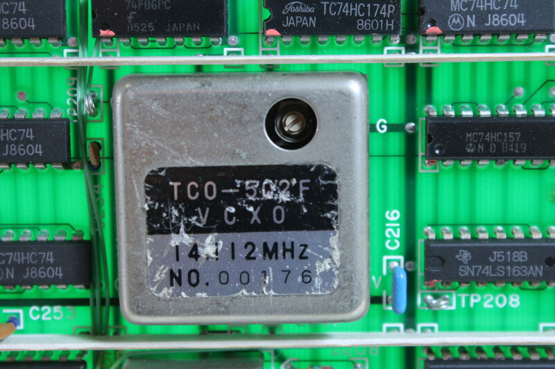 Otari Clock-1 Card with VCXO Crystal Oscillator